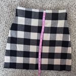Loft  Black and White Mini Pencil Skirt Photo 4