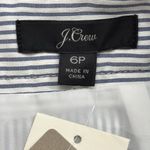 J.Crew NWT Seersucker Button-front Mini Skirt Size 6P Photo 6