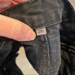 Carmar Black Raw Hem Denim Zip Front Mini Jean Skirt Festival Wear Womens 26 Size 4 Photo 5