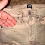 Gap  Camouflage True Skinny Green and Tan Jeans Photo 6