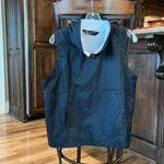 Under Armour  Black Windbreaker Pullover Vest Zip Neck Loose Fit Womens Medium Photo 7