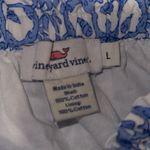 Vineyard Vines Martha’s Vineyard Blue Hydrangea Off Shoulder Summer Dress- Large Photo 4