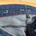 White House | Black Market CLEARANCE! Blue WHBM The Skinny Distressed Jeans Size 2 EUC Photo 5
