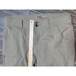 prAna Stretch Halle Zion Roll Up Hiking Pants Women 10 Short Khaki Tan Outdoor Photo 6