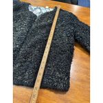 Chelsea and Violet  Fuzzy Sweater Bolero Jacket Large‎ Black Jacket Formal L Photo 6