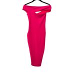 Nookie  Tyler Scuba Midi Dress in Hot Pink NWT Sz XS Photo 1