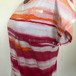 White Stag  Womens T.Shirt Size Small 4-6 Sequined Front Side Tie New Photo 3