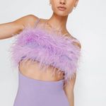 Nasty Gal Feather Mini Dress Photo 2