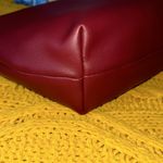 A New Day NWOT  Maroon Purse w Gold Tone Strap Photo 5