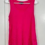 Michael Stars Small Neon Pink Sleeveless Tank Top Photo 2