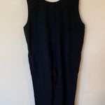 Celmia Collection Sleeveless Scoop Neck Pull On Romper Black Women's Size XXL Photo 1