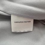 Velvi Cali Maxi Dress in Blue Floral size Small Lace Up Sleeveless Slit Ruffle Photo 12