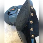 Impo Retro Style Floral Embroidered Black Slides from  Size 9W Boho Shoes Photo 4