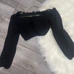 PaperMoon Black Crop Top Photo 0