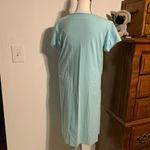 Katz Blue Embroidered Beach Dress Size L Photo 4