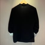 Maurice's  Women’s Black Blazer Open Front Zipper Pockets 3/4 Sleeves Size Large Photo 8