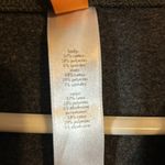 Lucy Charcoal Cowl Neck Tunic Sweat shirt Sz Med Photo 2