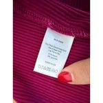 Ripley Rader Magenta Berry Bodycon Rib Tank Midi Dress Size 2/ Small Photo 4