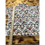 Eddie Bauer  Fleece Pullover Jacket Women Large Aztec Southwestern‎ Outerwear Photo 3