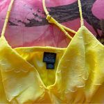 Wild Fable butter yellow coquette frilly babydoll sundress / mini dress Photo 7