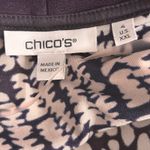 Chico's Cardigan XXL Or 4 Kimono Open Front Geometric Boho Cover Up Artsy Stretch Photo 6