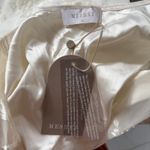 Meshki NEW Emory Burnout Velvet Mini Dress White Photo 6