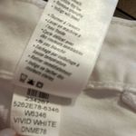 Paige  Women's White Genevieve Wide Leg Flare Utility Pocket Jeans Size 32 Photo 7