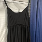 Anthropologie  Black Maxi Dress L Photo 9