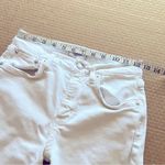 AGOLDE  ankle skinny distressed jeans, white, size 26 Photo 7