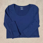 PacSun  Navy Blue Long Sleeve Top Photo 0