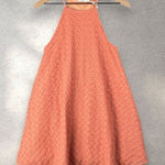 Kimchi Blue  Swing Mini Dress Women’s S Orange Halter Lace Y2K Chic Soft Festival Photo 0