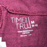 Time And Tru Womens Leggings Lightweight Casual Slim Fit Maroon Medium 8 10 Photo 4