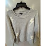 Rails  Perci Gray White Women's Soft Lightning Pullover Sweater Size Medium Photo 3
