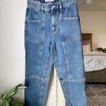 PacSun  Super High Rise Seamed Denim Joggers Photo 1