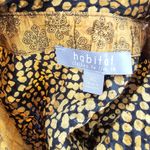 Habitat  Bronze & Black Spot On Shaped Button Down Size XS Photo 2