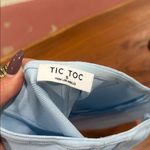 Tic Toc Light Blue Strapless Corset Top Photo 5