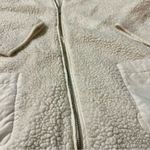 Chico's  Cream Sherpa Zip-Up Hoodie (R1) Photo 1