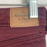 Abercrombie & Fitch 5/$25  Skinny Jeans in Maroon Photo 6