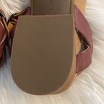 Lucky Brand  Leather Stylish Red Block Heel Sandals size 9 BNWOT Photo 9