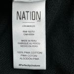 Nation Ltd Driana Crochet black midi skirt size M Photo 6