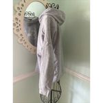 Under Armour  Medium Gray White Cowl Neck Logo Hoodie  Sweat shirt pullover Photo 2