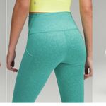 Lululemon  Wunder Train HR Tight w Pockets 25” Blaze Maldives Green 12 Photo 2