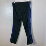 Pony black joggers side stripes basketball gym athletic sweatpants pockets Size L Photo 3