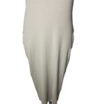 A New Day Ribbed Tank Maxi Dress XS Taupe Neutral Scoop Neck Minimalist Photo 4