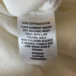 Treasure & Bond  Cream Pear Long Sleeve Button Down Size Medium Slim Photo 9