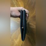 Vintage from the 50s L & M Spot Lite Black Clutch, Evening Purse, Hand Bag Photo 9