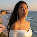 new Nadri ❤︎ Freshwater Pearl Crystal Drop Boho Bride Earrings ❤︎ Beach Wedding Silver Photo 0