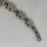 FSC women watch elephant shaped bracelet two tone quartz 22mm up to 7.5” running Photo 6