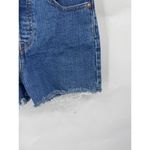Levi's Premium Denim Ribcage Jean Shorts Women 24 Blue Button Fly Preppy Western Photo 7