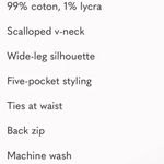 Anthropologie Pilcro & the Letterpress Lydia Denim Jumpsuit Photo 10